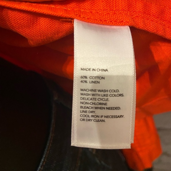 Kate Spade Saturday Orange Spring Jacket - Picture 5 of 6